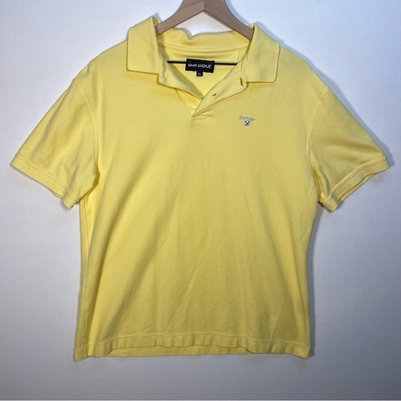 Barbour Other - Barbour polo men’s shirt XXL pale yellow spring Easter‎ Summer golf